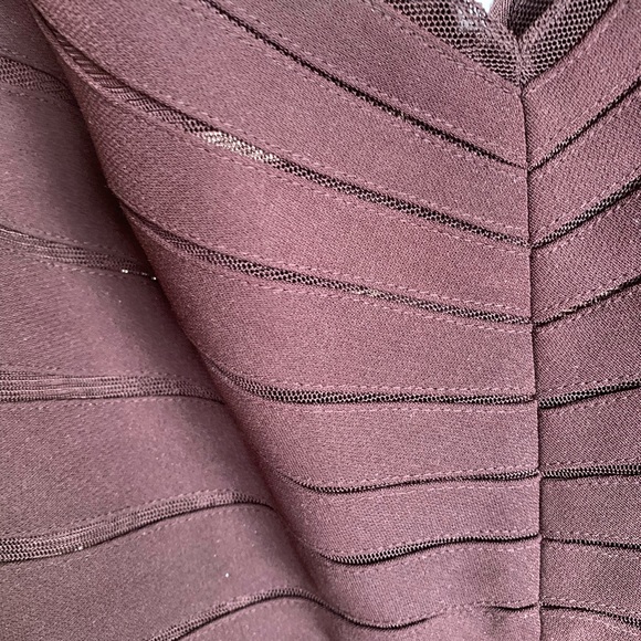 Dress eggplant color Eliza J size 4 - Picture 6 of 8